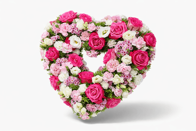 Heart wreath - small