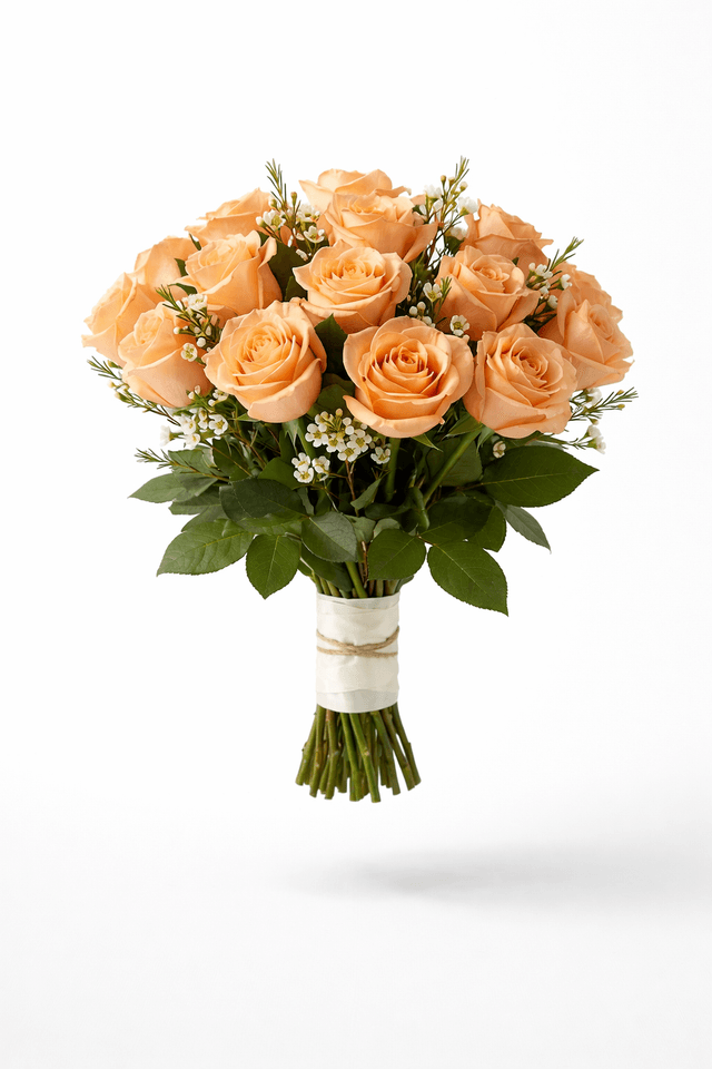 Bouquet of tea roses
