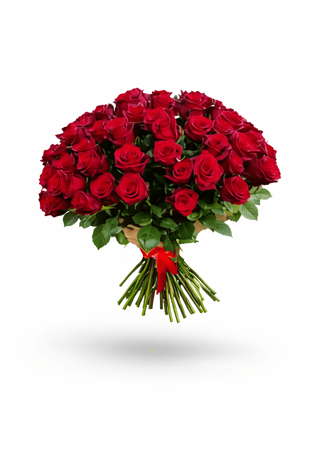 Strauß roter Rosen